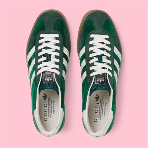 adidas gazelle gucci uomo|gucci gazelle low top sneakers.